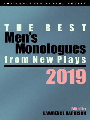 cover image of The Best Men's Monologues from New Plays, 2019